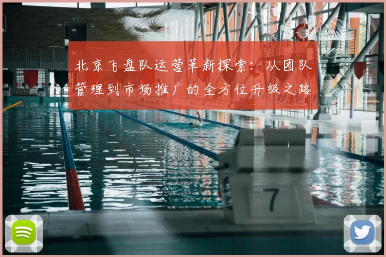 北京飞盘队运营革新探索:从团队管理到市场推广的全方位升级之路