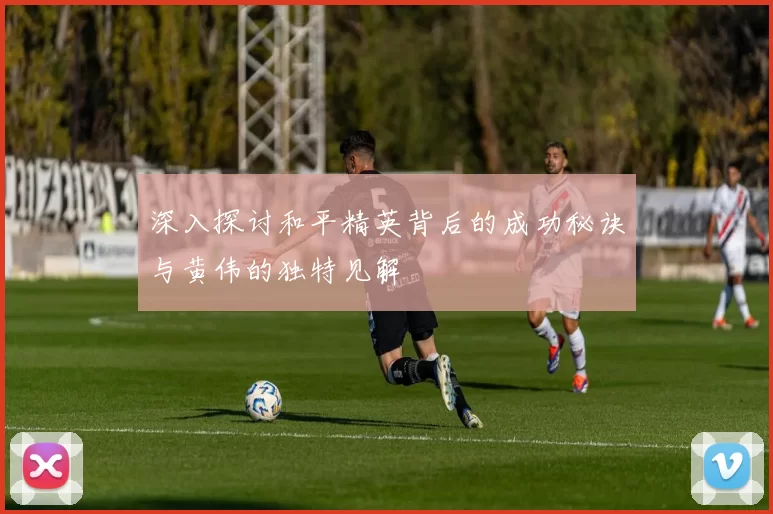 深入探讨和平精英背后的成功秘诀与黄伟的独特见解